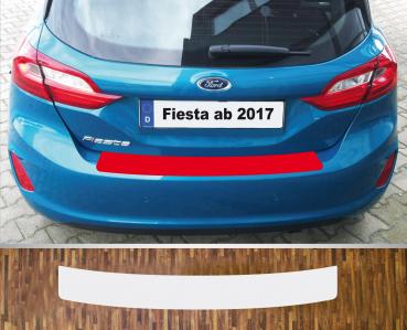 Lackschutzfolie Ladekantenschutz transparent 70 µm für Ford Fiesta ab 2017